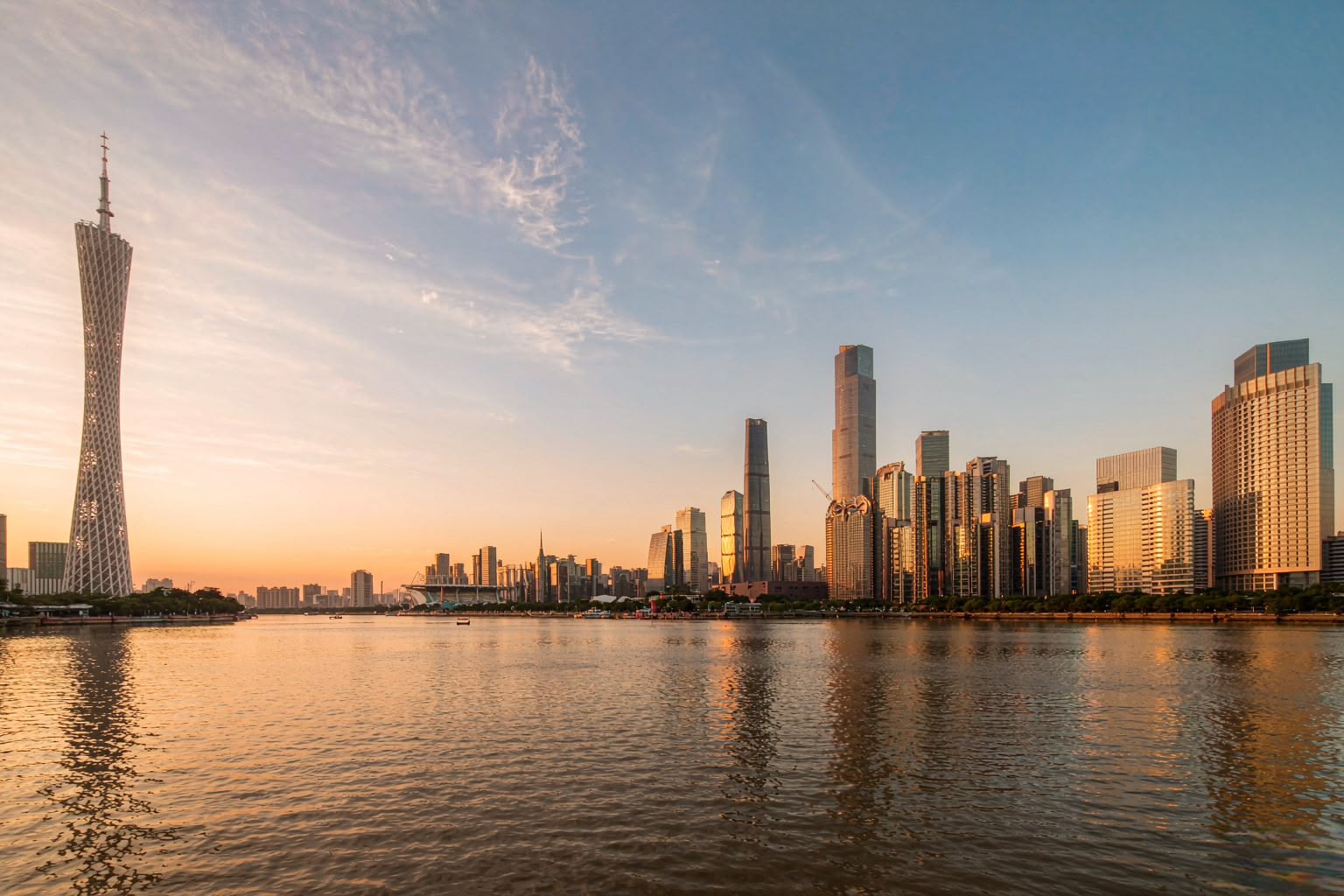 Guangzhou city skyline