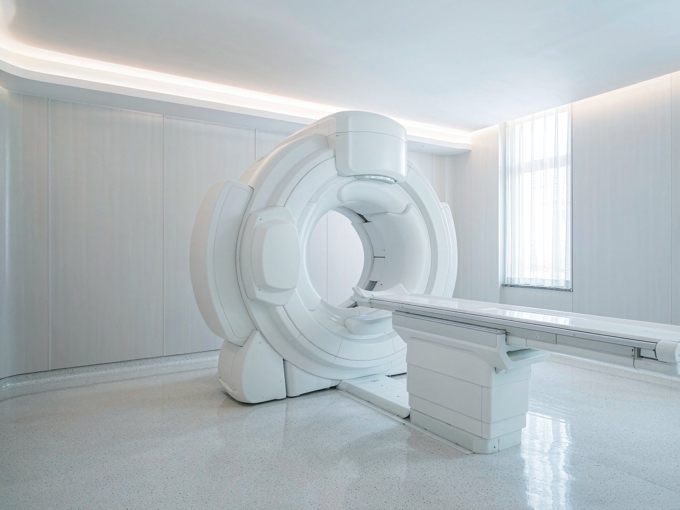 Proton therapy room